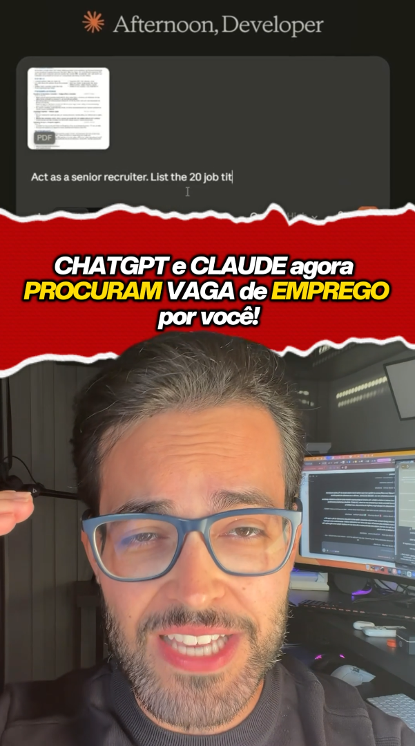 VAGAS DE EMPREGO COM IA