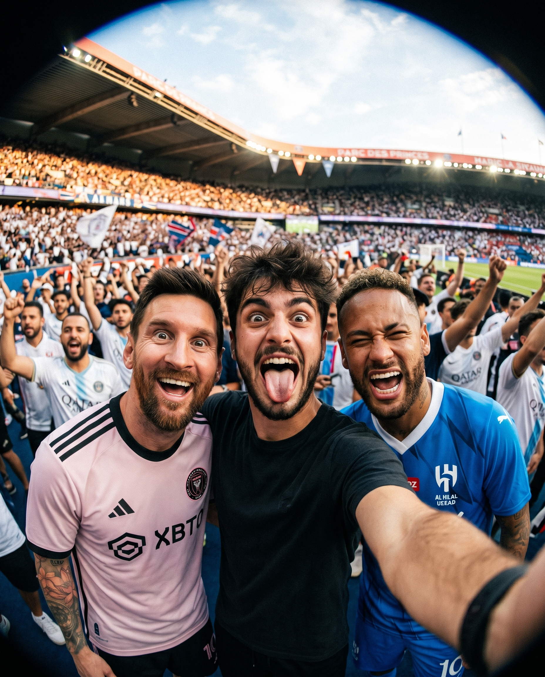 Selfie with Football Legends