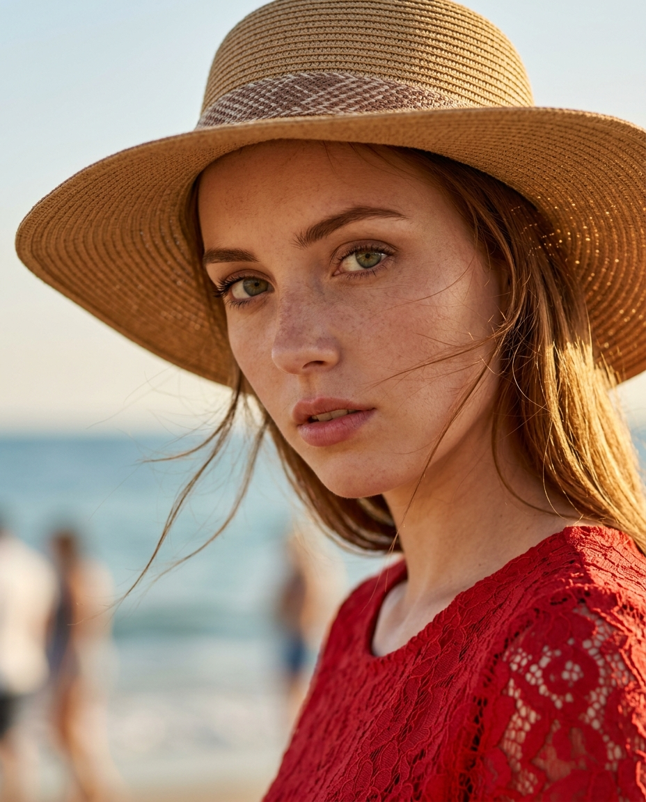 Golden Hour Fashion Portrait