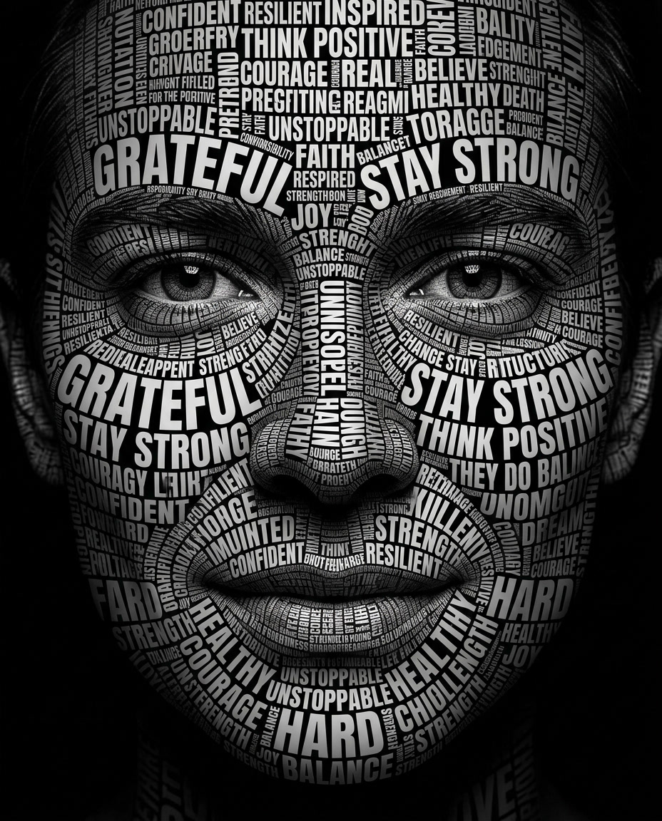 Typography Portrait Style