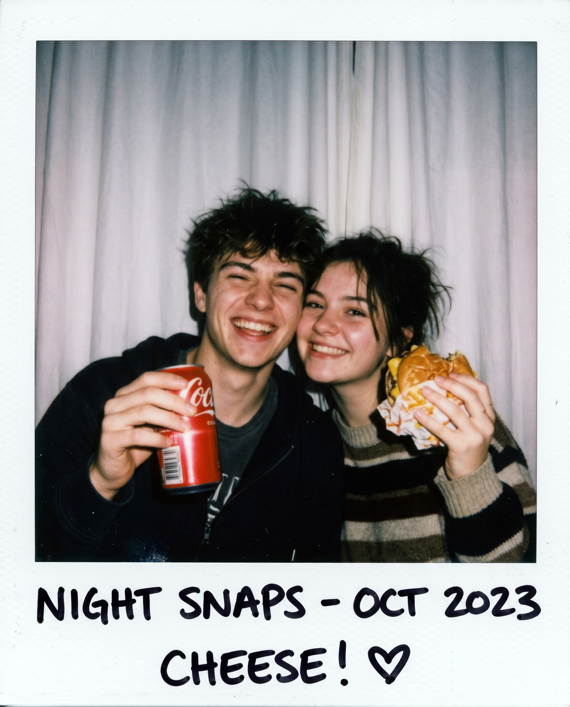 Couple Polaroid