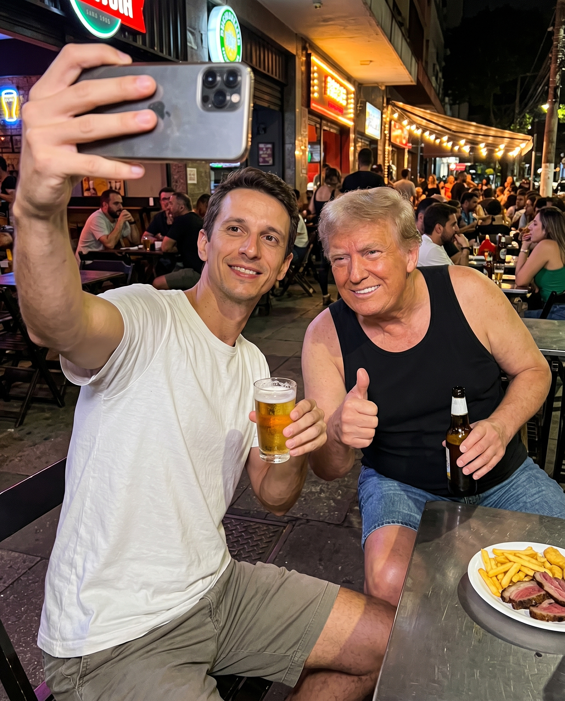 Selfie com celebridades