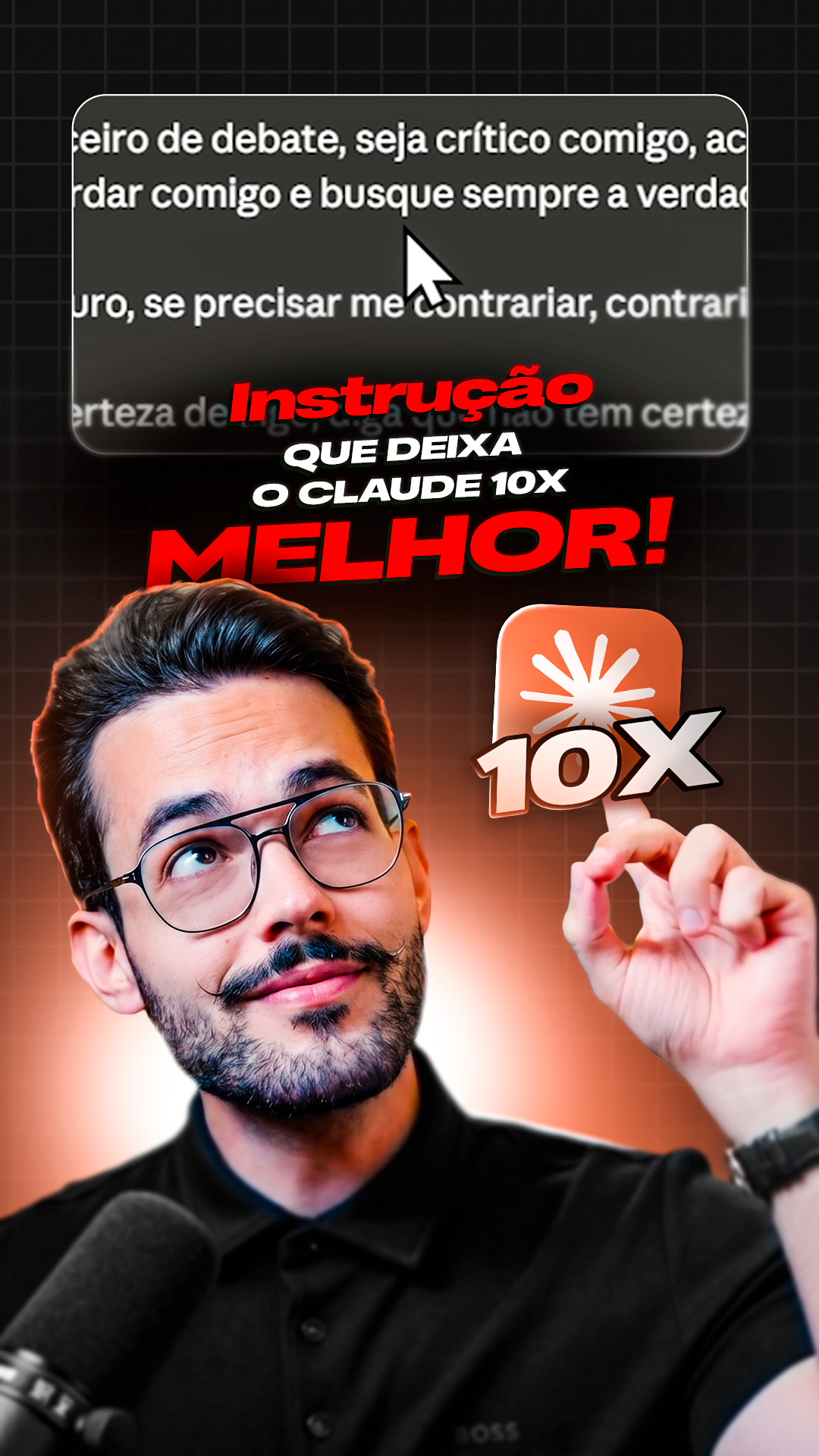 Instrução pra turbinar o Claude