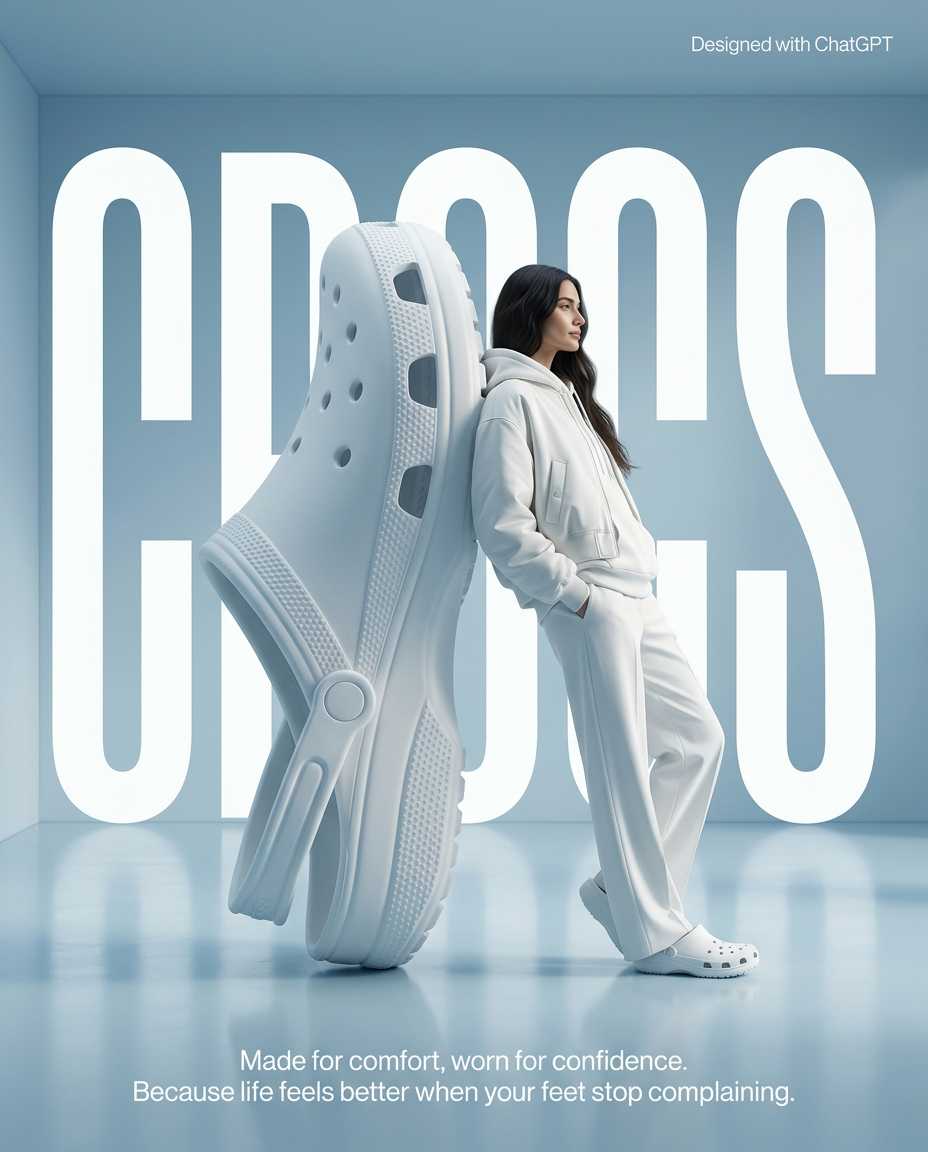 Crocs commercial 