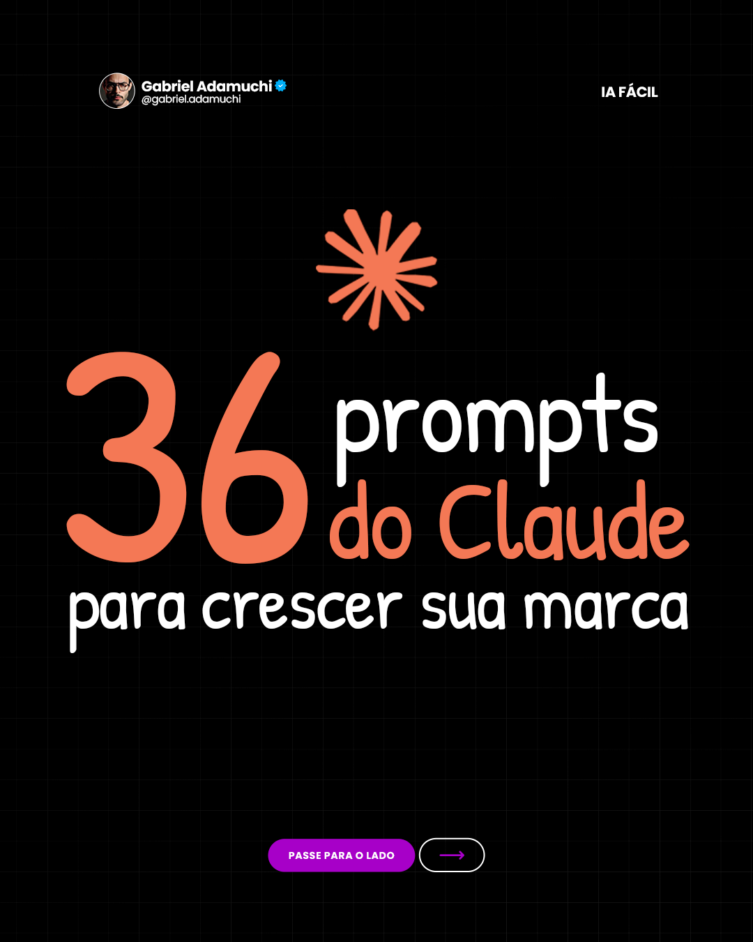 36 Prompts do Claude 