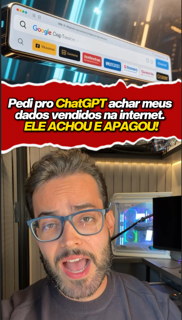 Apague seus dados com o ChatGPT