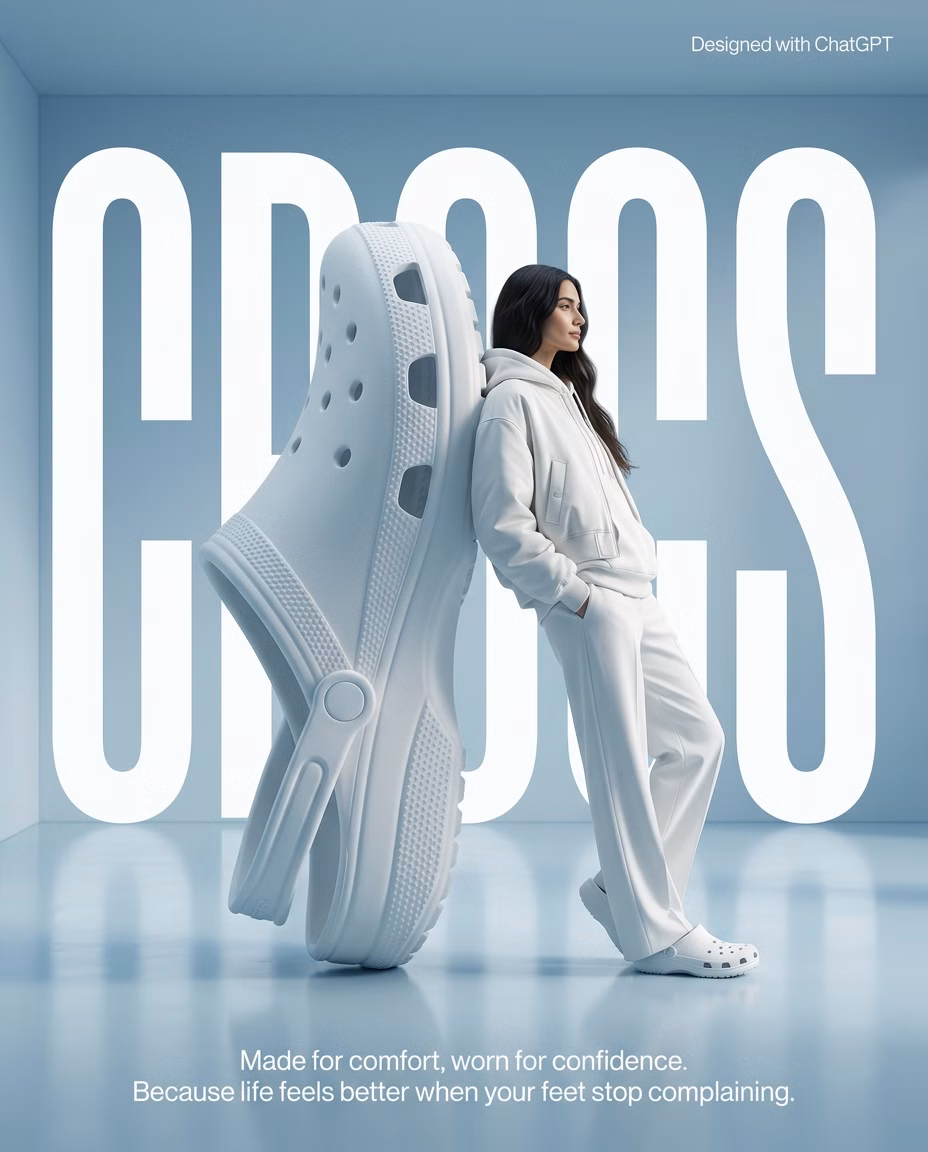 Crocs commercial